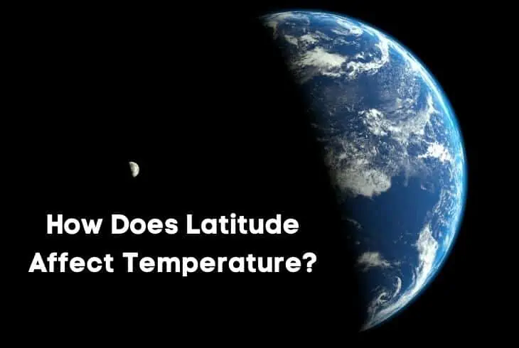 how does latitude affect temperature