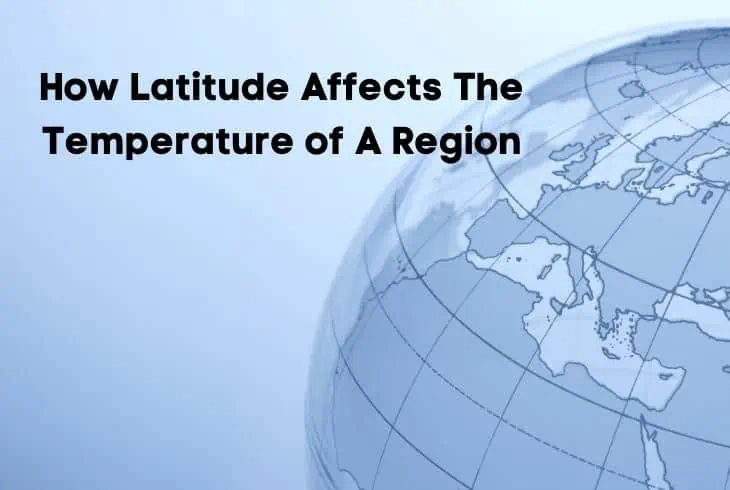 latitude affects temperature