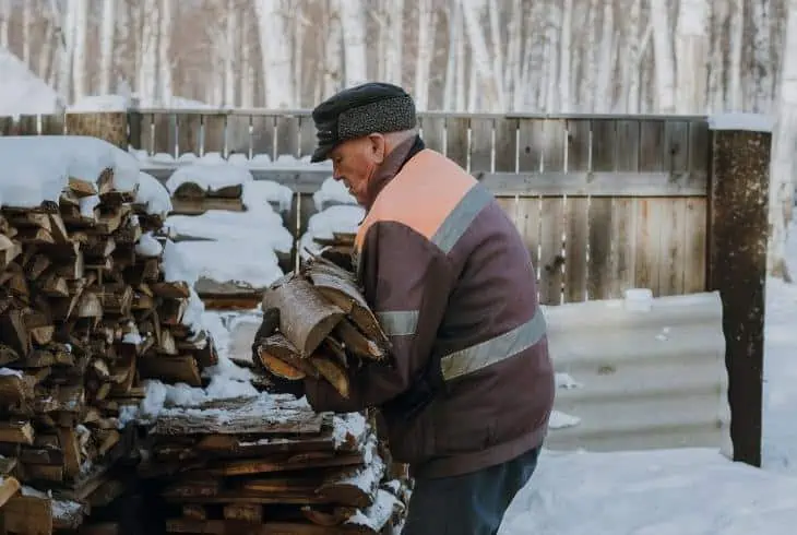 dry firewood
