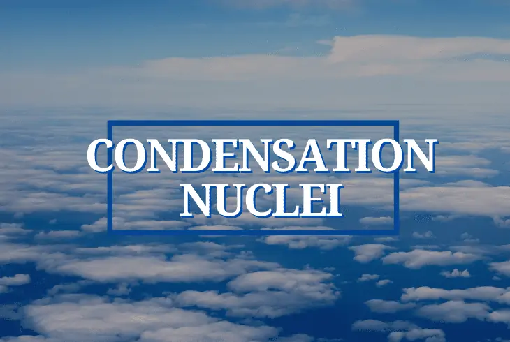 a condensation nuclei