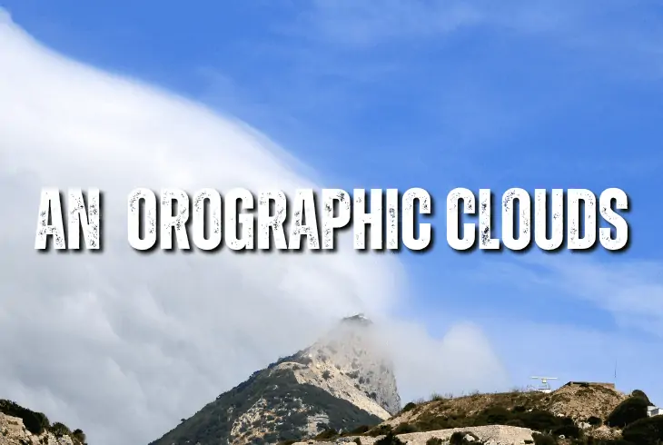 a clouds of orography