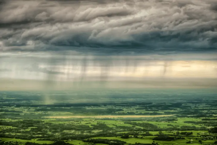rain cloud precipitation