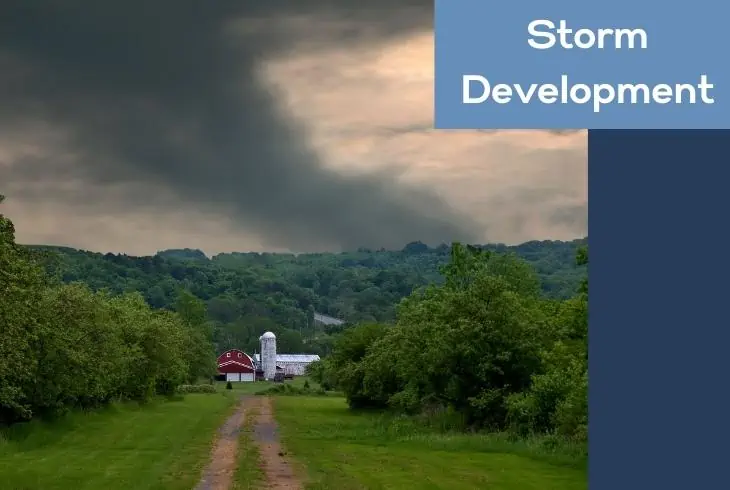 development of storm