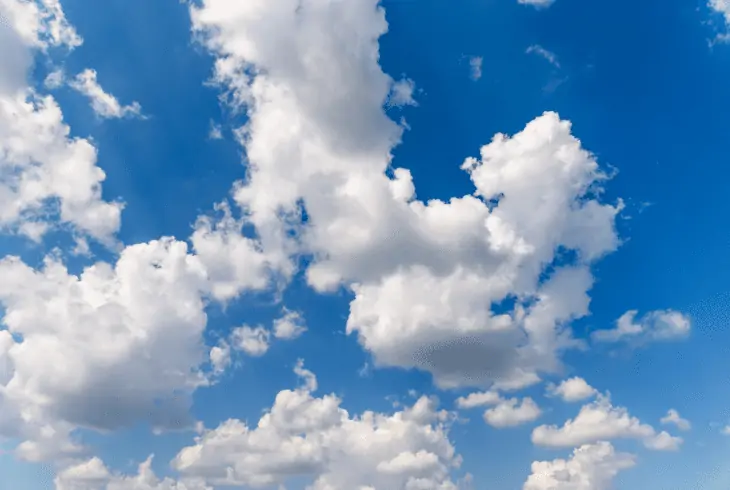 formation of clouds