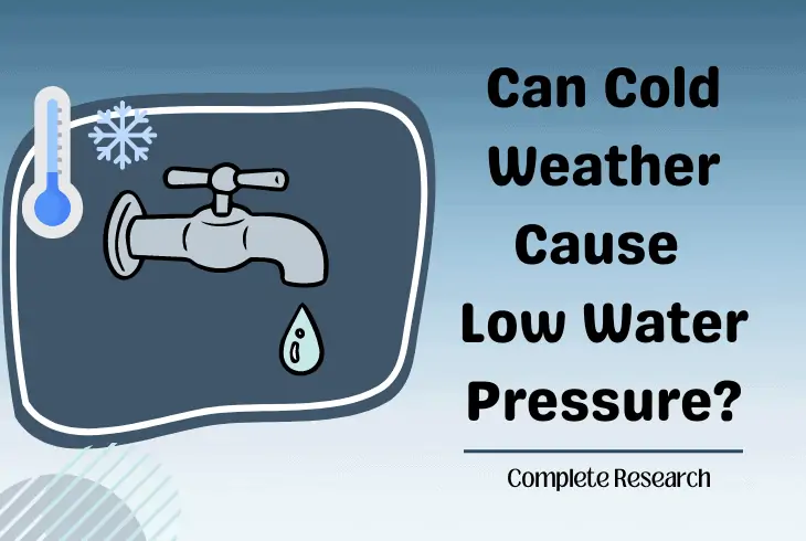 can cold weather cause low water pressure