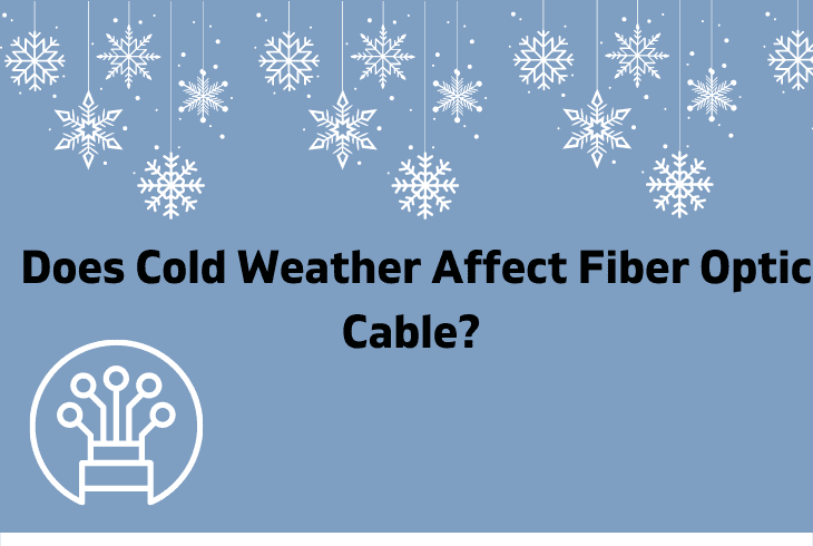 does cold weather affect fiber optic cable