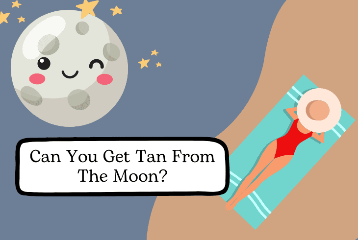 get tan from moon