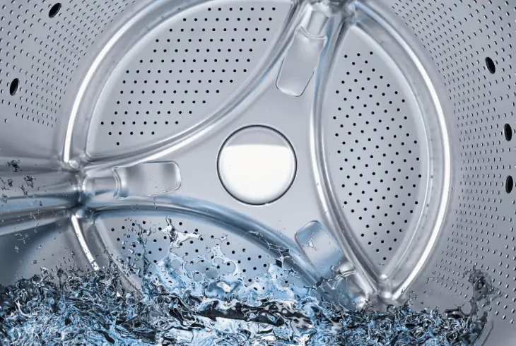 use hot water solution