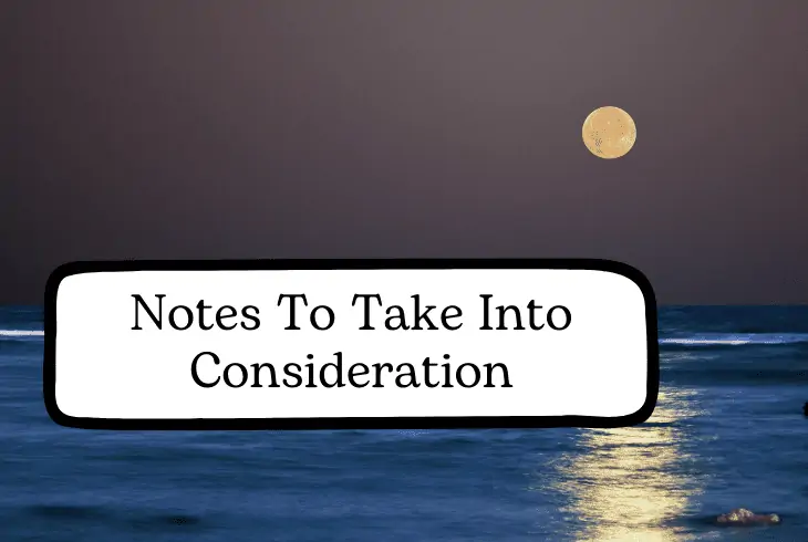 moon tan notes to take