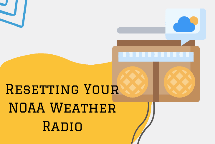reset weather radio