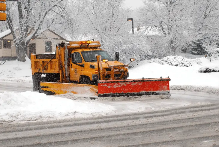 blizzard roadblocks