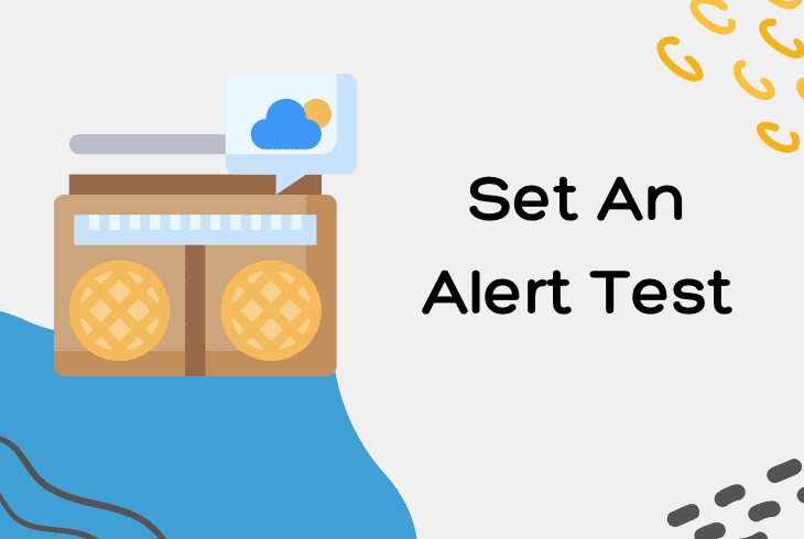 alert test