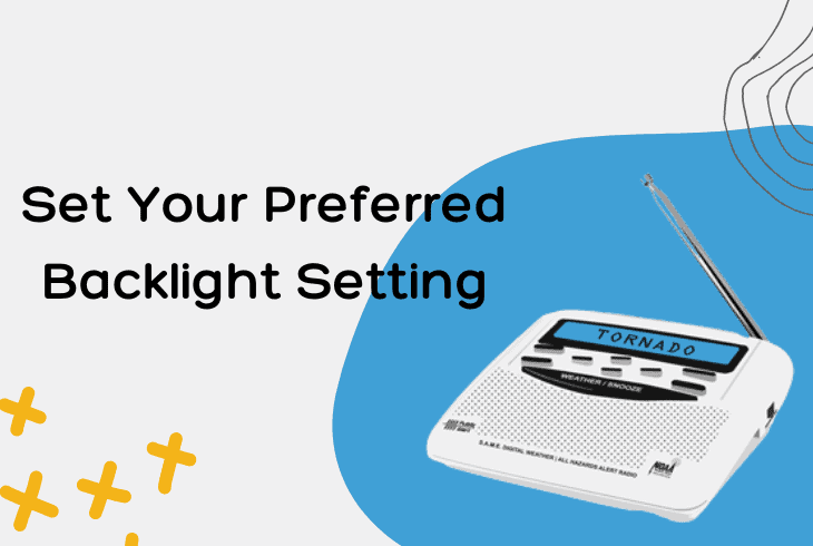backlight setting