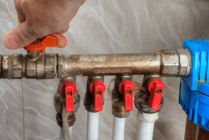 shut off water supply