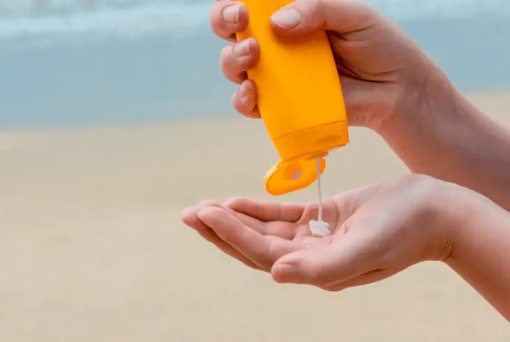 sunscreen bottle