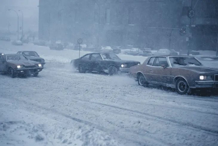 blizzard car