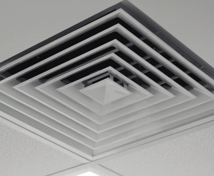 air conditioner ceiling vent