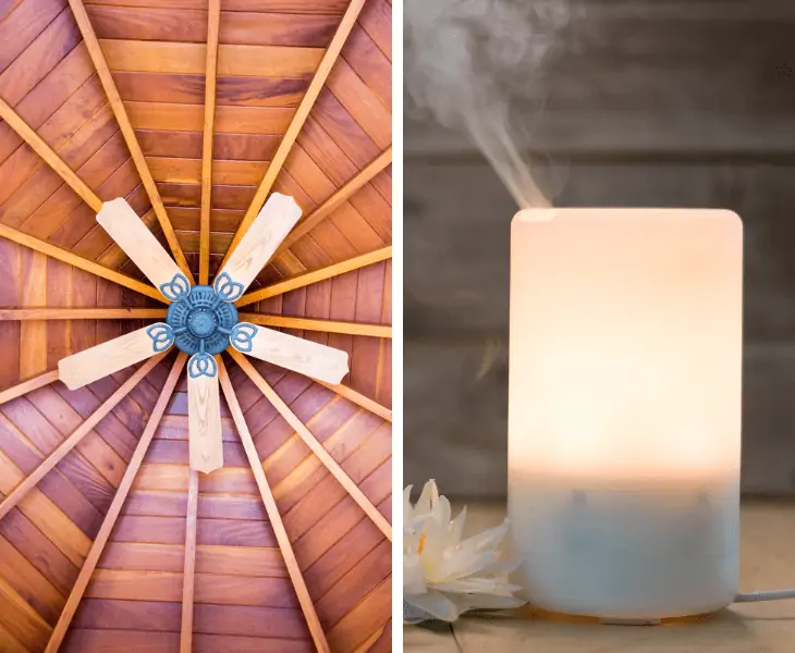 ceiling fan humidifier