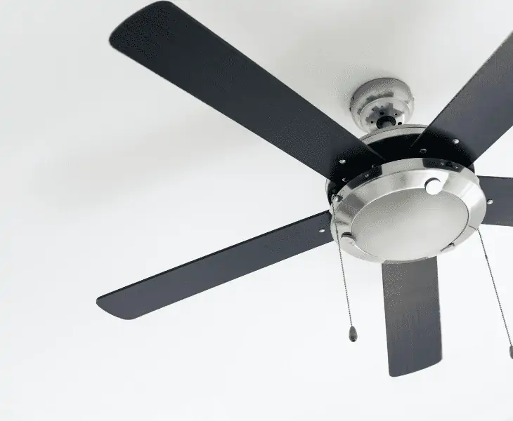 run a ceiling fan