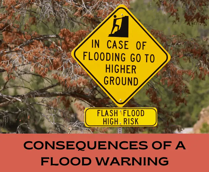 flood warning consequences