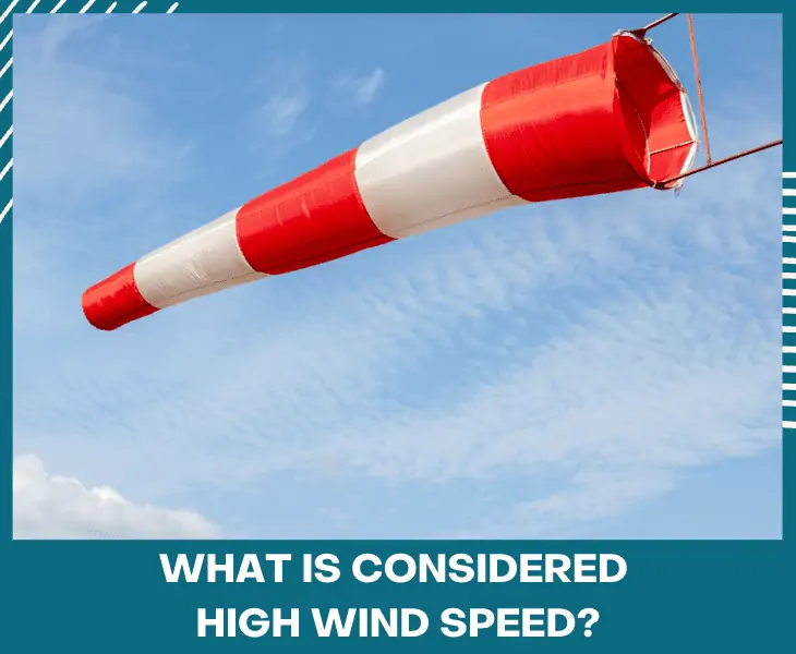 what is high wind speed