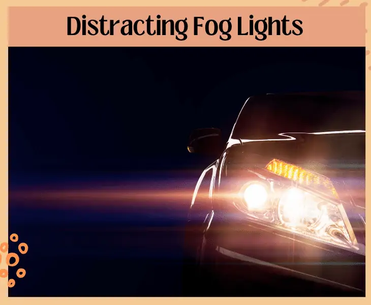 distracting light