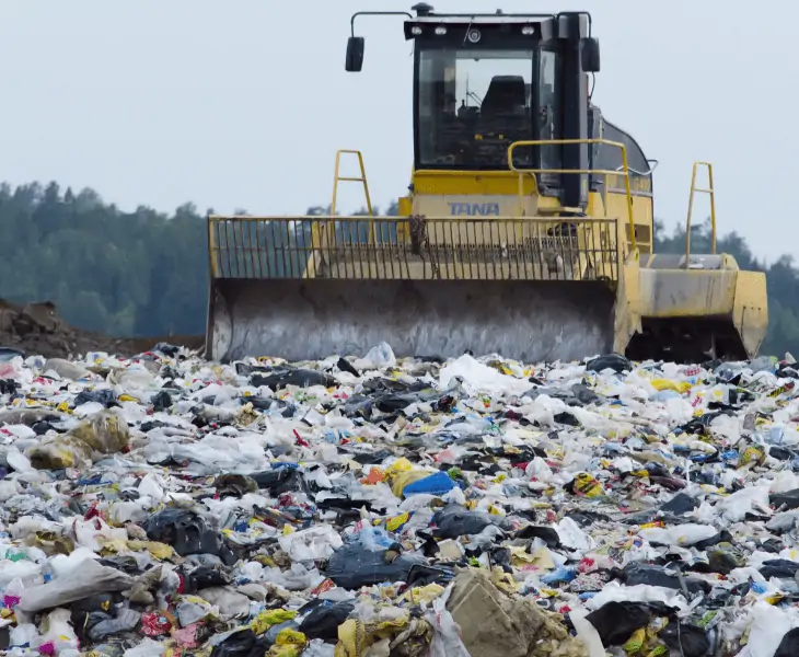 garbage landfill site