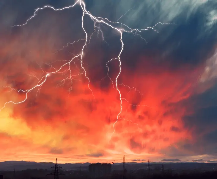 heat lightning