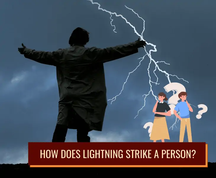 lightning strike a person