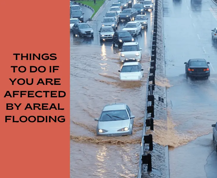 things to do areal flooding