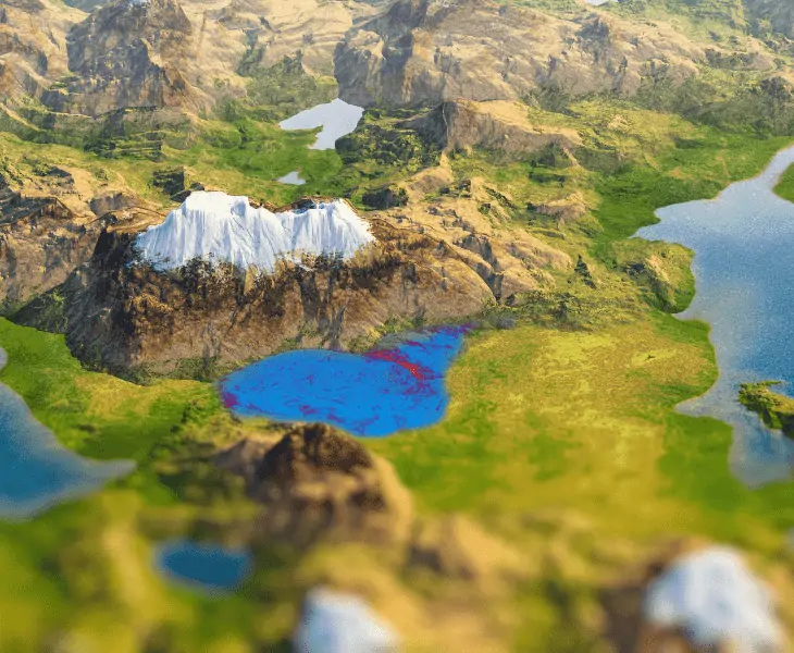 earth topography