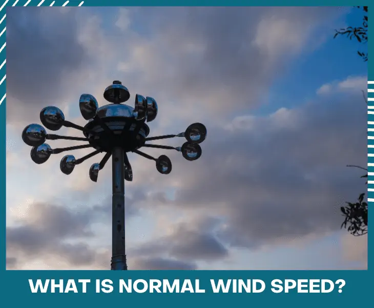 normal wind speed
