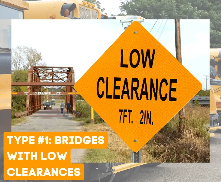 low clearance bridge