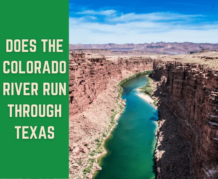 does colorado river run through texas