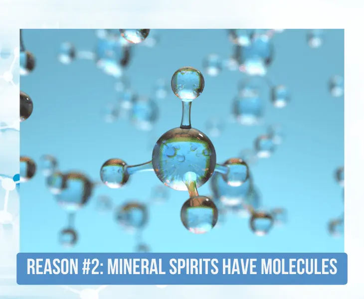 mineral spirits have molecules