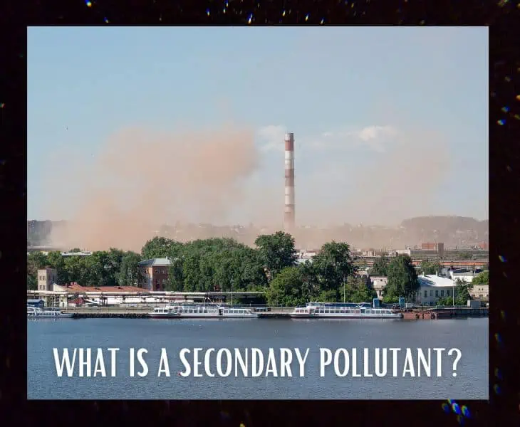 secondary pollutant