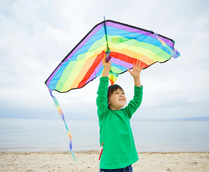 how to fly kite with no wind