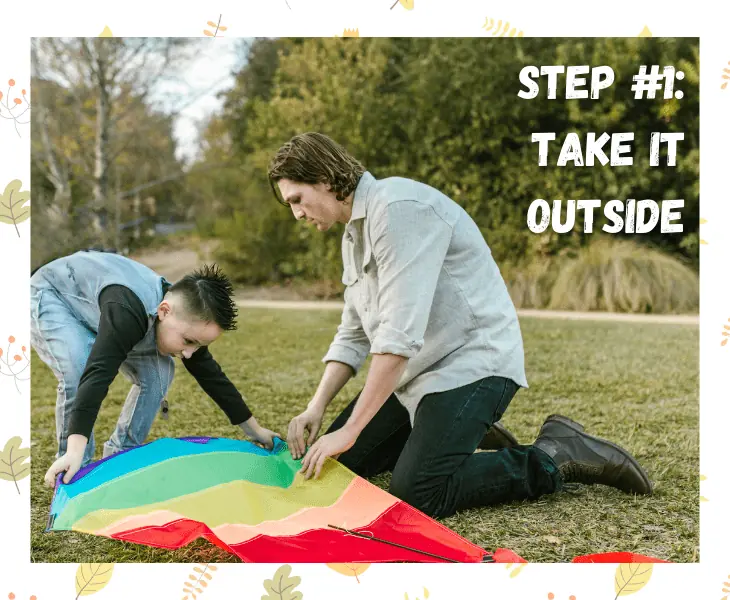take your kite outside