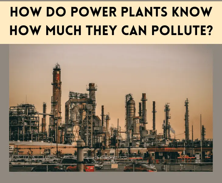 how do power plants know how much they can pollute