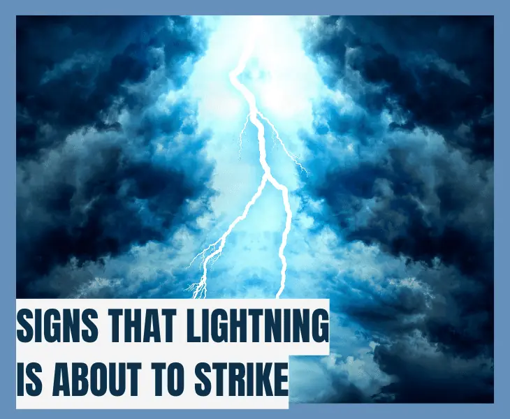 signs that lightning will strike