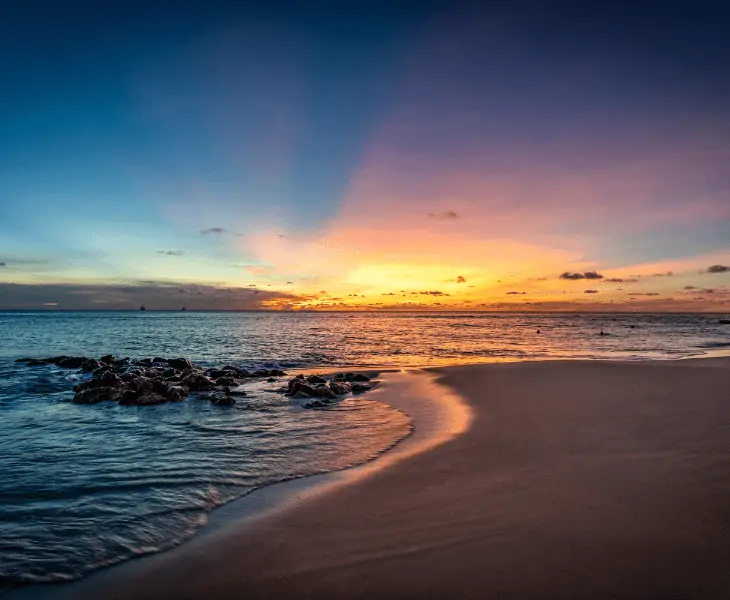 sunset colors