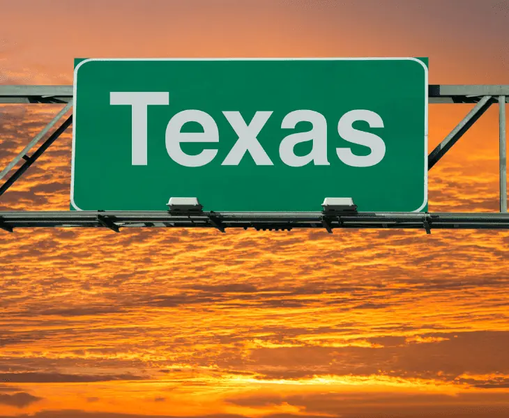 where it ends in texas