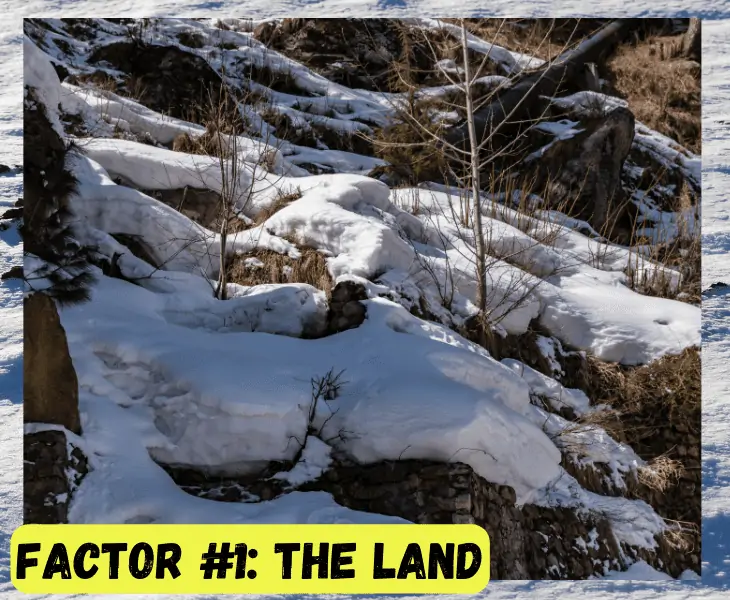 the land in alaska