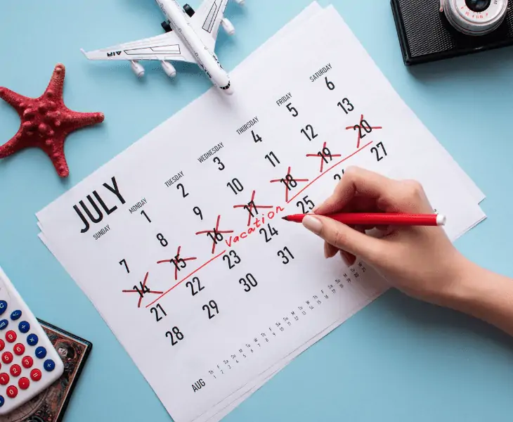 tips on vacation plan