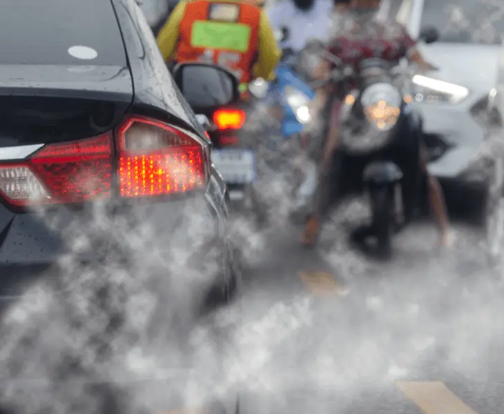 emissions from vehicles and powerplants