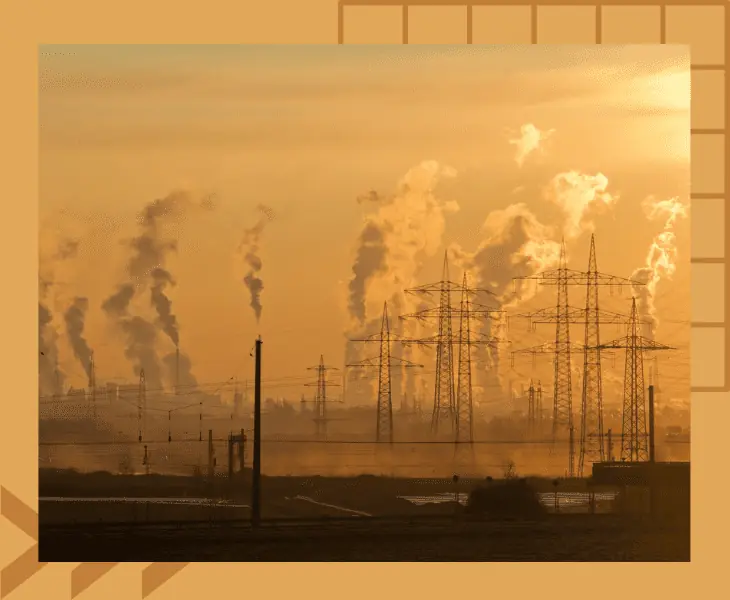 water cycle is affected by air pollution