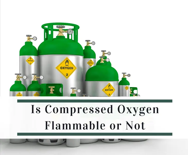 is compressed oxygen flammable