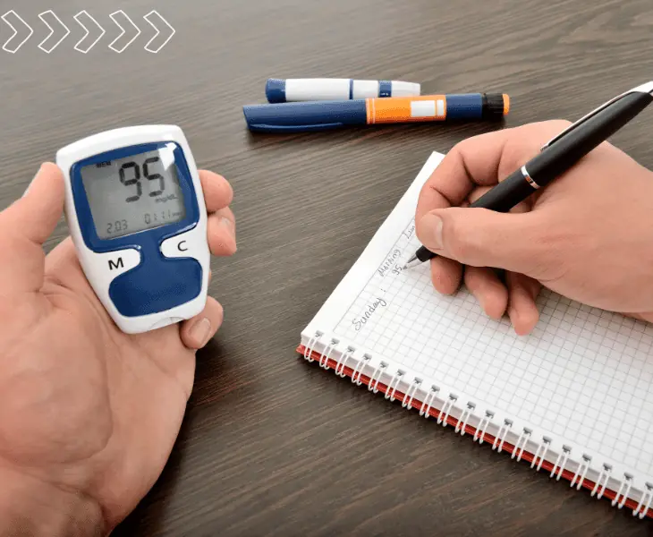 checking using blood monitoring device