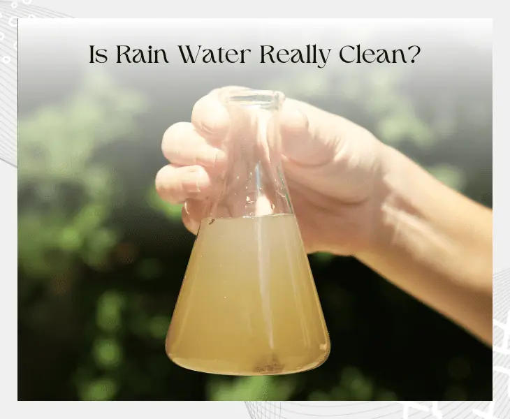 dirty rain water