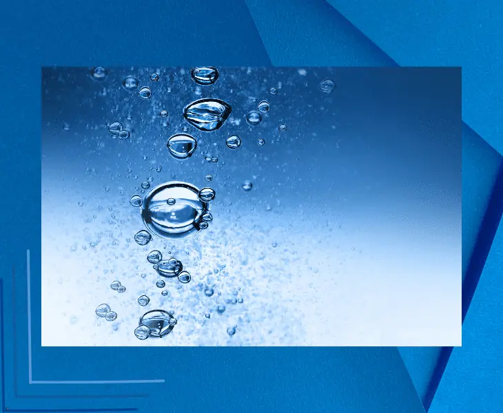 oxygen from the water